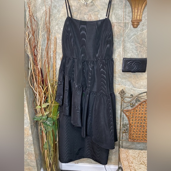 Kate Spade ♠️ New York layered ruffled midi dress pockets washable formal - Picture 1 of 16